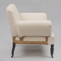 Unusual Antique French Napoleon III Small Armchair