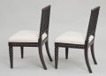 Pair Late Regency Bobbin-Turned Side Chairs, Circa 1830