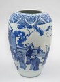 Large Chinese Blue & White Vase, Circa 1860