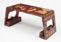 Red Lacquer Chinese Low Table