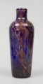 Webb & Corbett Flambe Glass  Vase, Circa 1930