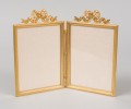 French Gilded Double Photo Frame