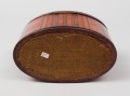 Fine Georgian Oval Inlaid Tea Caddy, Circa 1800
