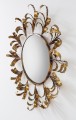 Italian Round Gilded Mirror