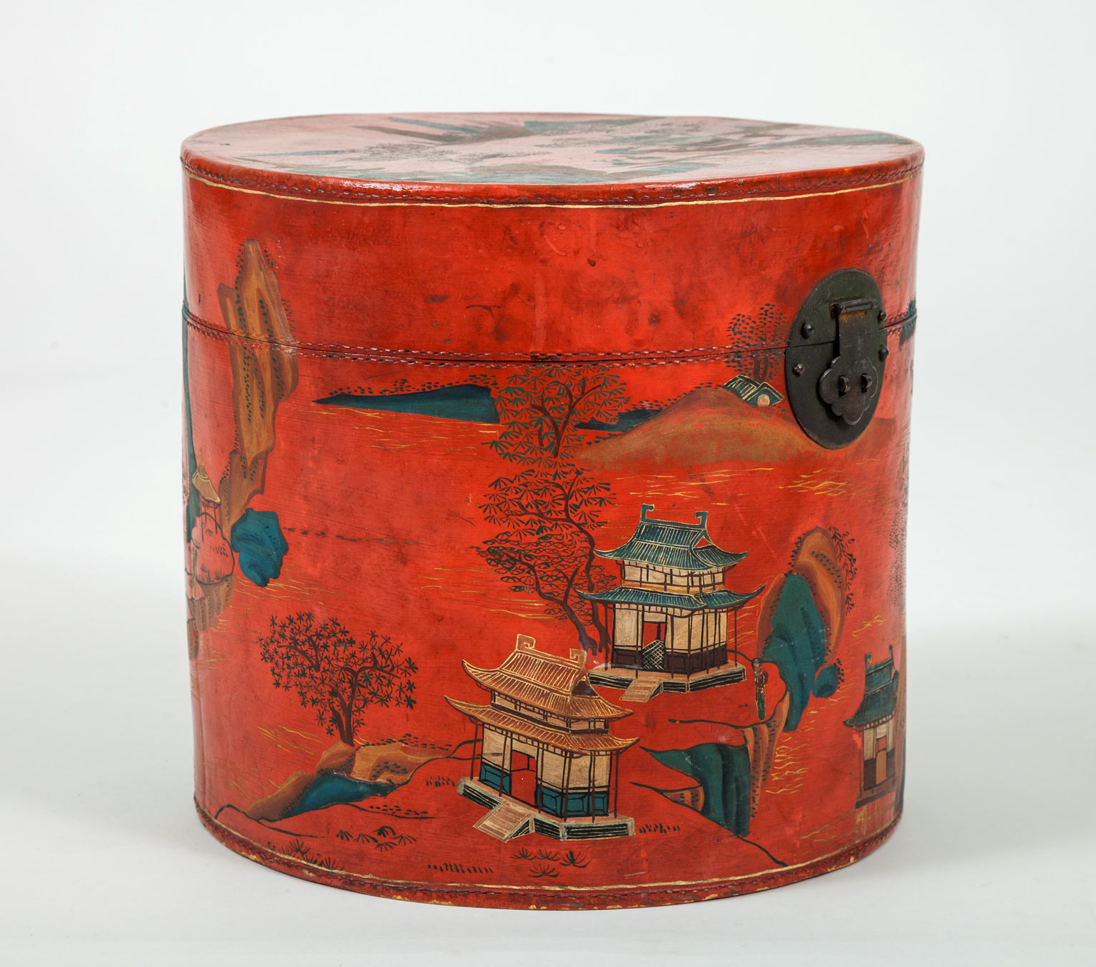 Antique Chinese Hat Box (3406) – ANTIQUE BY ZRM