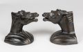 Pair Vintage Horse Head Bookends