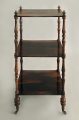 Rosewood Three-Tiered Whatnot or Etagere