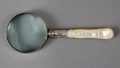 Small Magnifying Glass with Mother-of-Pearl Handle