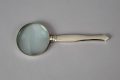 Magnifying Glass with Yellow Enamel and Sterling Handle