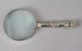 Magnifying Glass with Repousse Sterling Handle