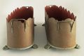 Pair Copper Plated Jardiniers or Planters