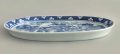 Chinese Export Blue and White Oval Tray