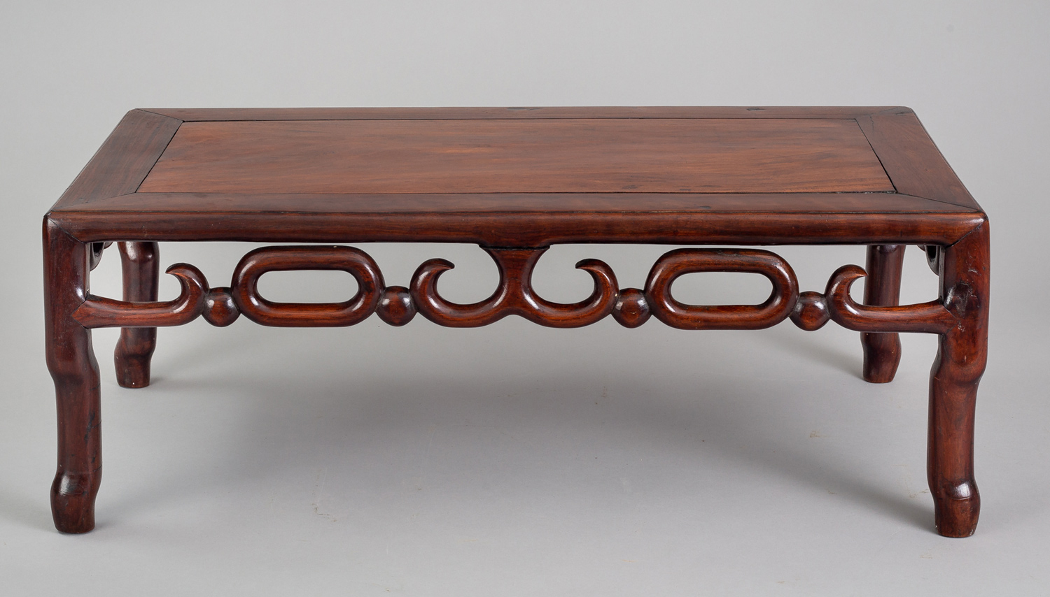 19th Century Chinese Rosewood Hardwood Low Small Table Stand