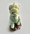Chinese Carved Jade Buddhistic Lion