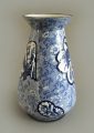 Burleigh Ware Blue and White Vase