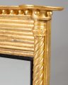 Regency Giltwood Overmantle Mirror With Shell