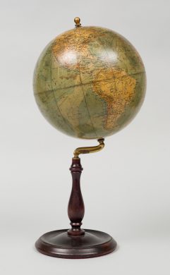 9 Inch Philips Desk Globe, Circa 1910-20