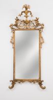 Italian Neo-Classical Giltwood Pier Mirror-Main Front View