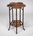 Aesthetic Movement Scalloped Top Faux-Bamboo Table