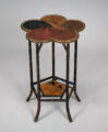 Aesthetic Movement Scalloped Top Faux-Bamboo Table
