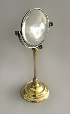 Large Burning Magnifying Lens on Stand