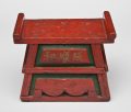 Antique Chinese Red Stand