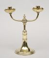 Antique English Brass Candelabra