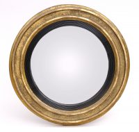 Antique English Georgian Convex Mirror