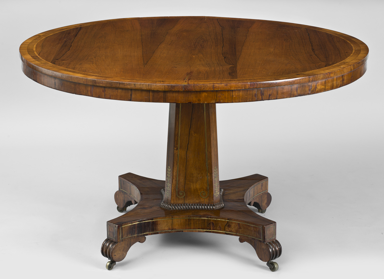 Antique English Regency Dining Room Table