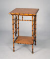 19th Century Faux Bamboo Night Stand, Side Table