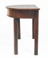 Antique George II Oak D-End Table