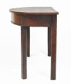 Antique George II Oak D-End Table