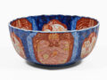 Antique Large Japanese Imari Porcelain Punch Bowl
