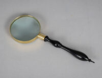 Antique Magnifying Glass with Ebony Handle