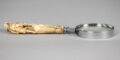 Antique Magnifying Glass with Figural Handle