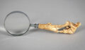 Antique Magnifying Glass with Figural Handle