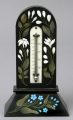 Antique Pietra Dura Thermometer, Circa 1860