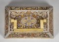 Art Deco Boulle Work Style Paperweight