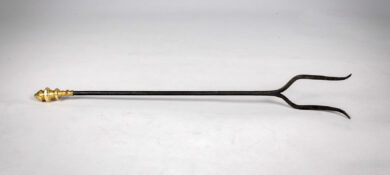 American Brass and Iron Fireplace Fork