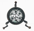 Victorian Brass Round Trivet