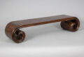 Chinese Elm Scrolled-End Low Stand