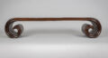 Chinese Elm Scrolled-End Low Stand