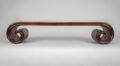 Chinese Elm Scrolled-End Low Stand