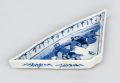 Chinese Export Blue and White Triangle Dish
