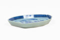 Chinese Export Blue and White Leaf-Shaped Dish