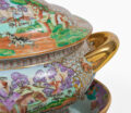 Chinese Export Covered Tureen and Stand, Qianlong Style