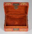 Chinese Export Red Lacquered Box