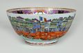 Chinese Export Porcelain Punch Bowl