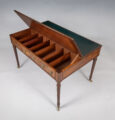 Early Victorian Mahogany Flip-Top Writing Table
