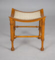 Egyptian Revival Maple Thebes Stool